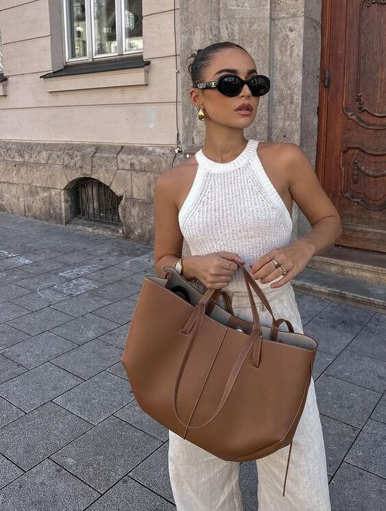 Bianca™ | Genuine Leather Tote Bag
