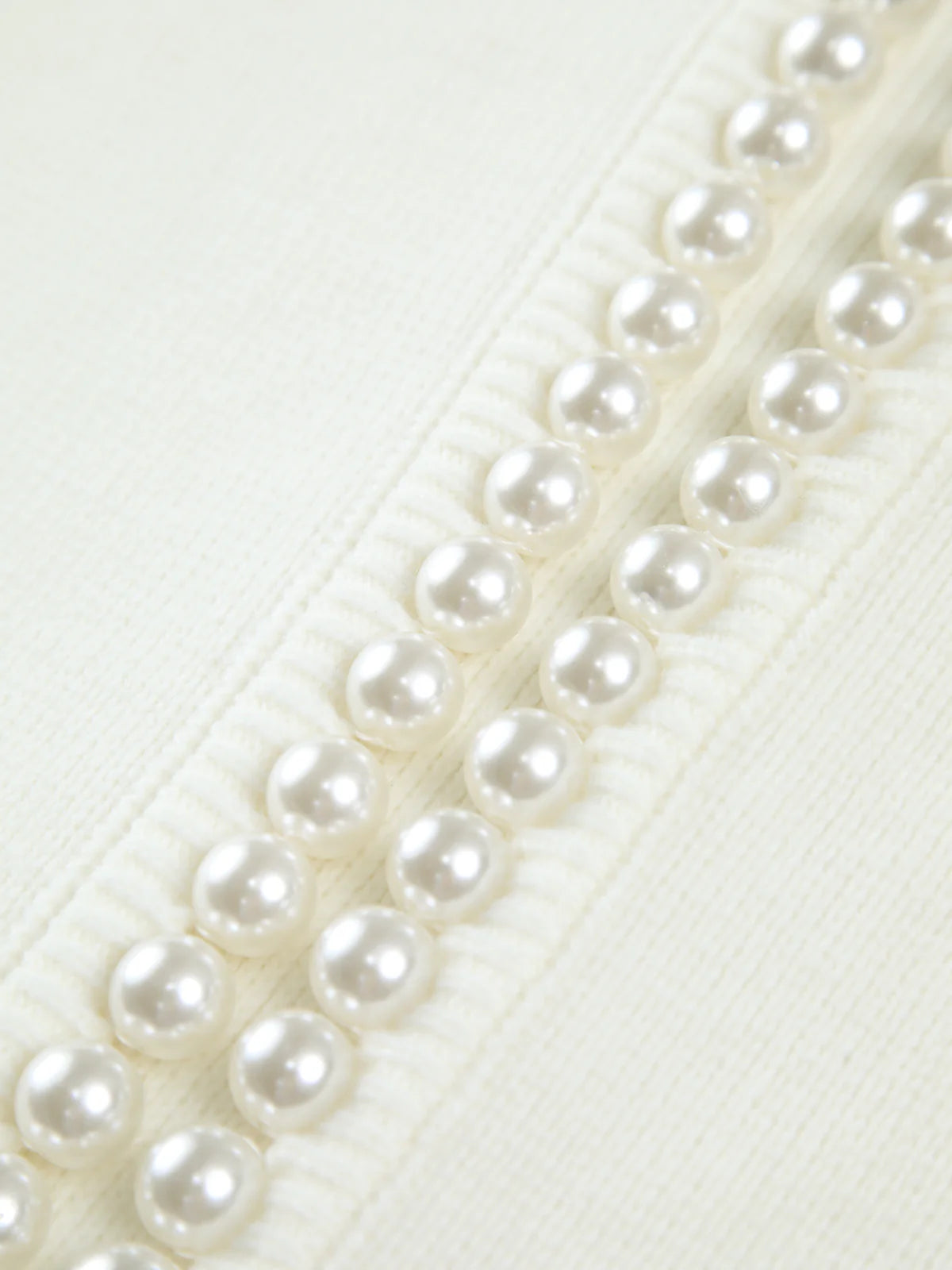 Pearl Trim Cardigan