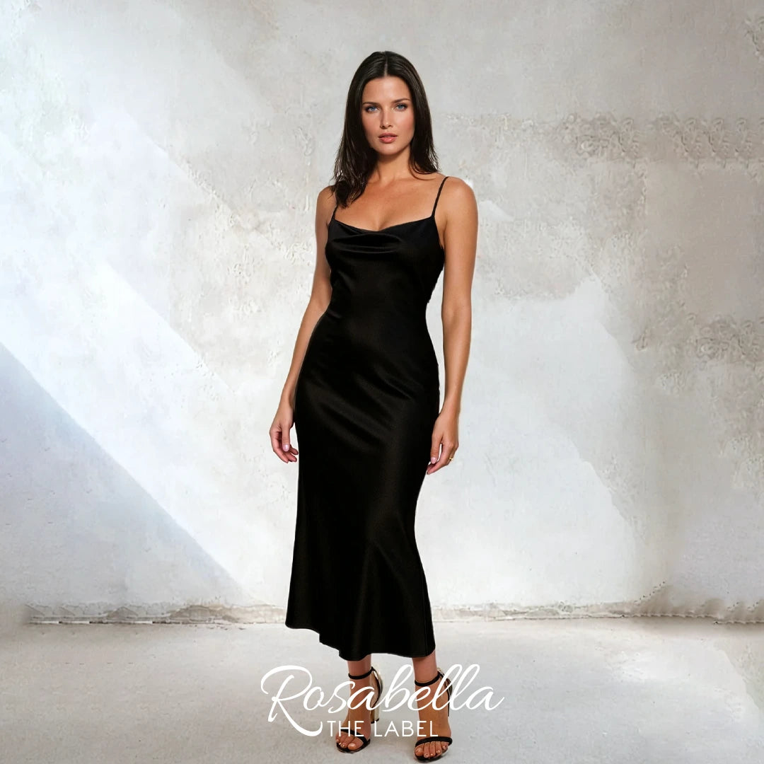 NYC Nights Lace-Up Maxi Dress