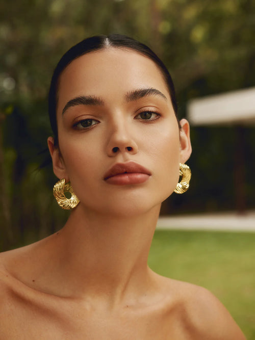 Irregular Geometric Earrings